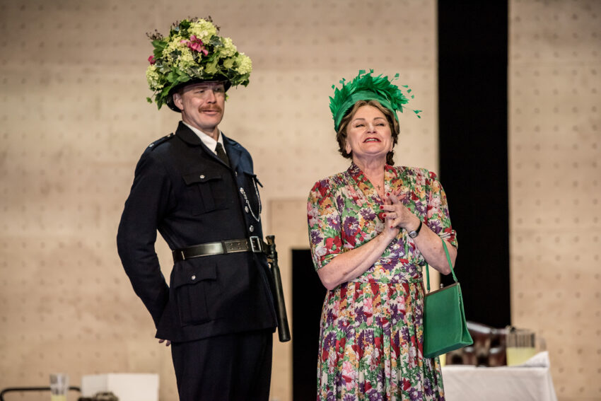 Andri Björn Róbertsson, Leah Marian Jones, ENO’s Albert Herring 2025 © Genevieve Girling