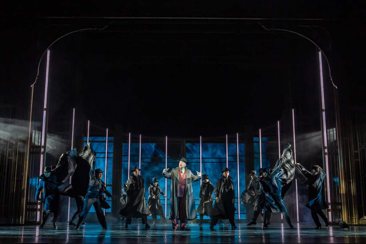 Production Image from London production of The Great Gatsby at the London Coliseum