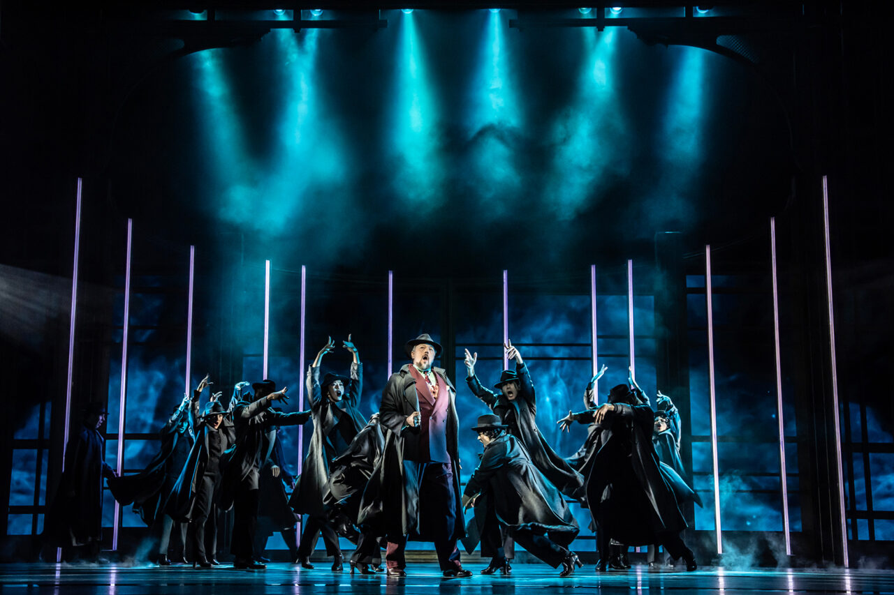 Production Image from London production of The Great Gatsby at the London Coliseum