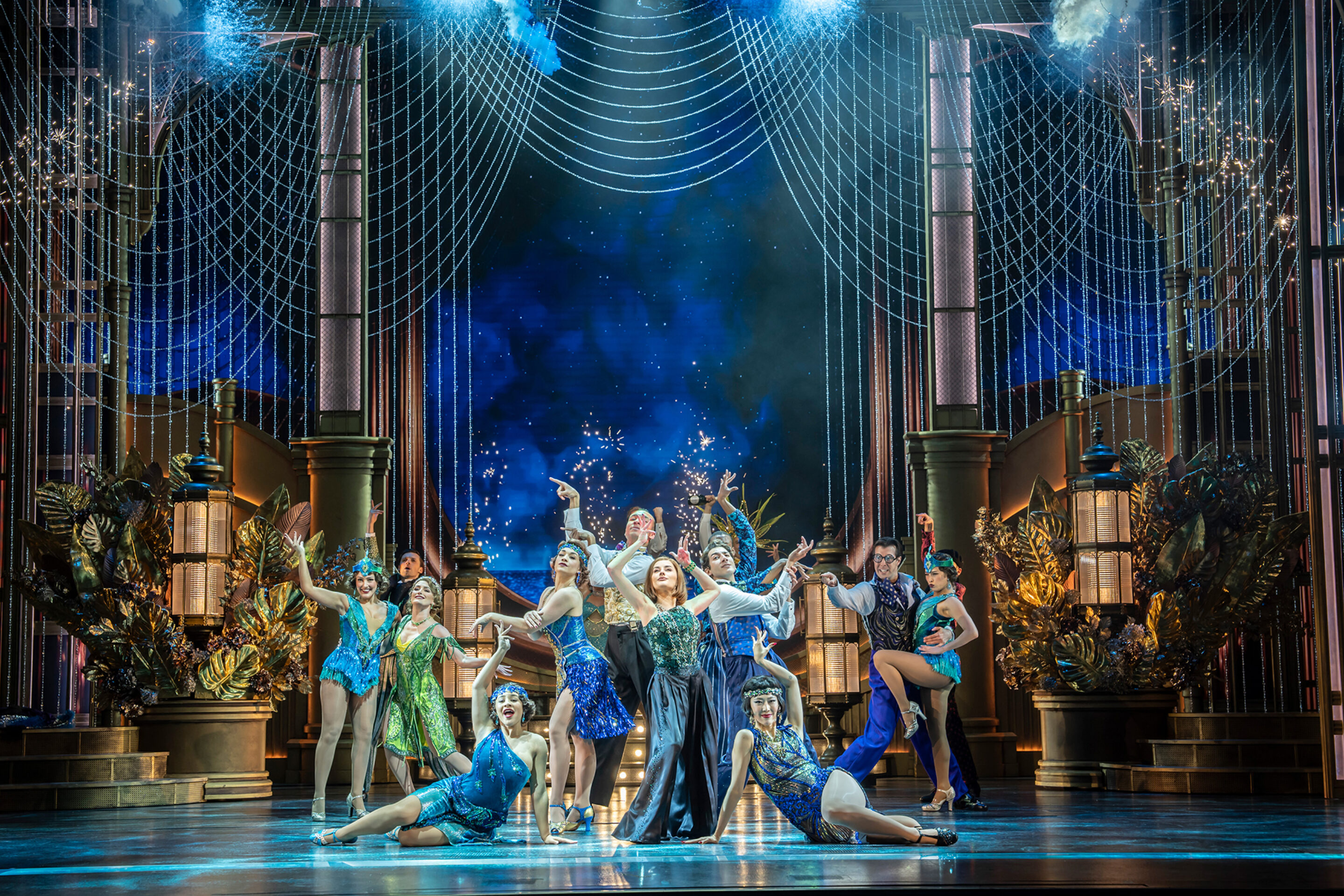 Production Image from London production of The Great Gatsby at the London Coliseum