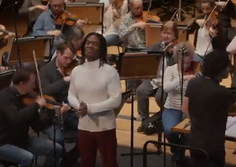 Enjoy the famous 'Toreador' song from Bizet's Carmen. Performed by Nmon Ford and ENO Orchestra.