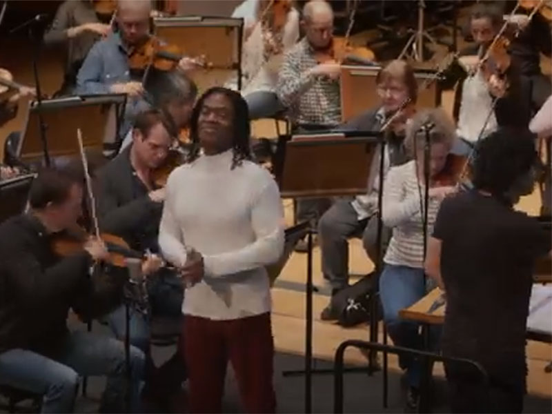 Enjoy the famous 'Toreador' song from Bizet's Carmen. Performed by Nmon Ford and ENO Orchestra.