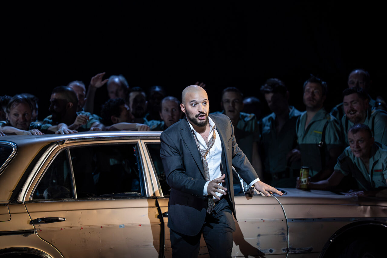 Cory McGee, ENO’s Carmen 2025 © Ellie Kurttz