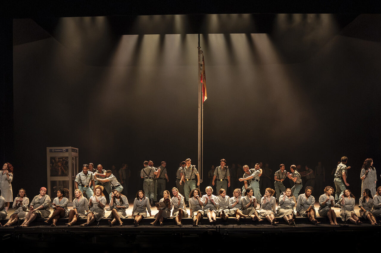 The cast of ENO's Carmen