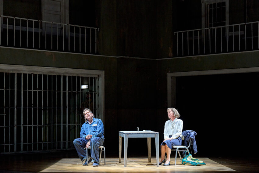 Michael Mayes as Joseph De Rocher and Christine Rice as Sister Helen in ENO’s Dead Man Walking 2025 © Manuel Harlan