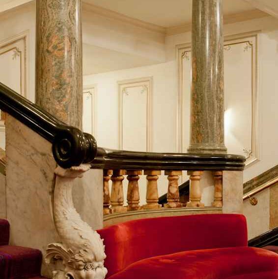 Interior architectural details. Photo by Guillaume de Laubier.