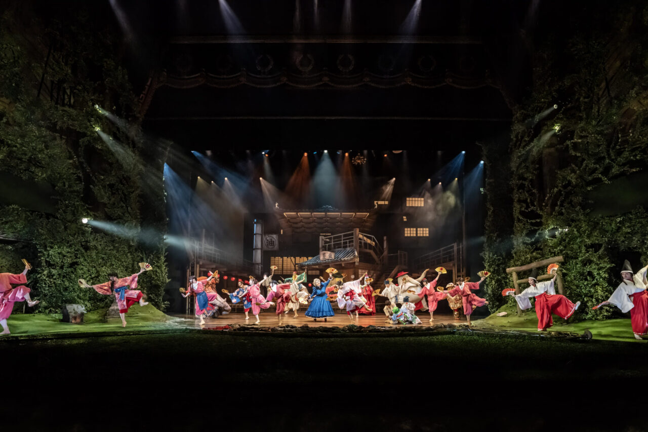 Production shot from 'Spirited Away'. Photo by Johan Persson.