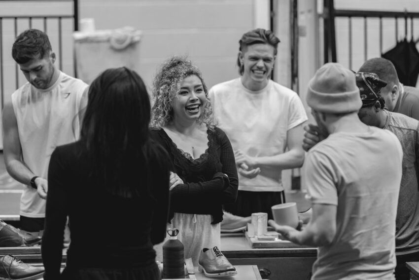 Courtney Bowman Rehearsal Image. credit Matt Crockett