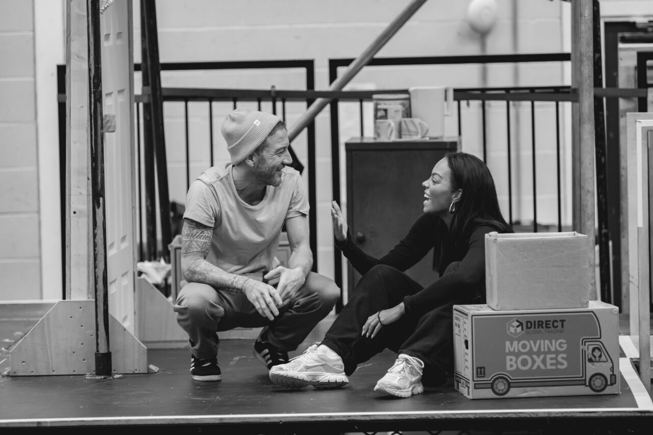 Matt Cardle & Billie‑Kay Rehearsing credit Matt Crockett