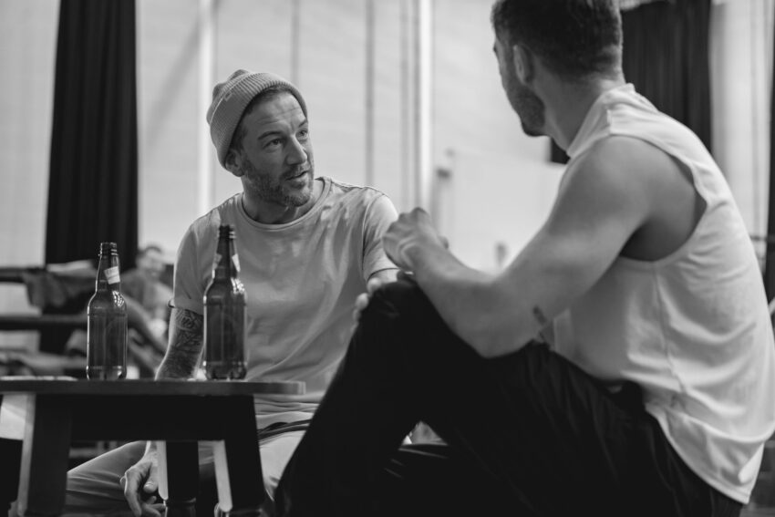 Matt Cardle in rehearsals for KINKY BOOTS credit Matt Crockett