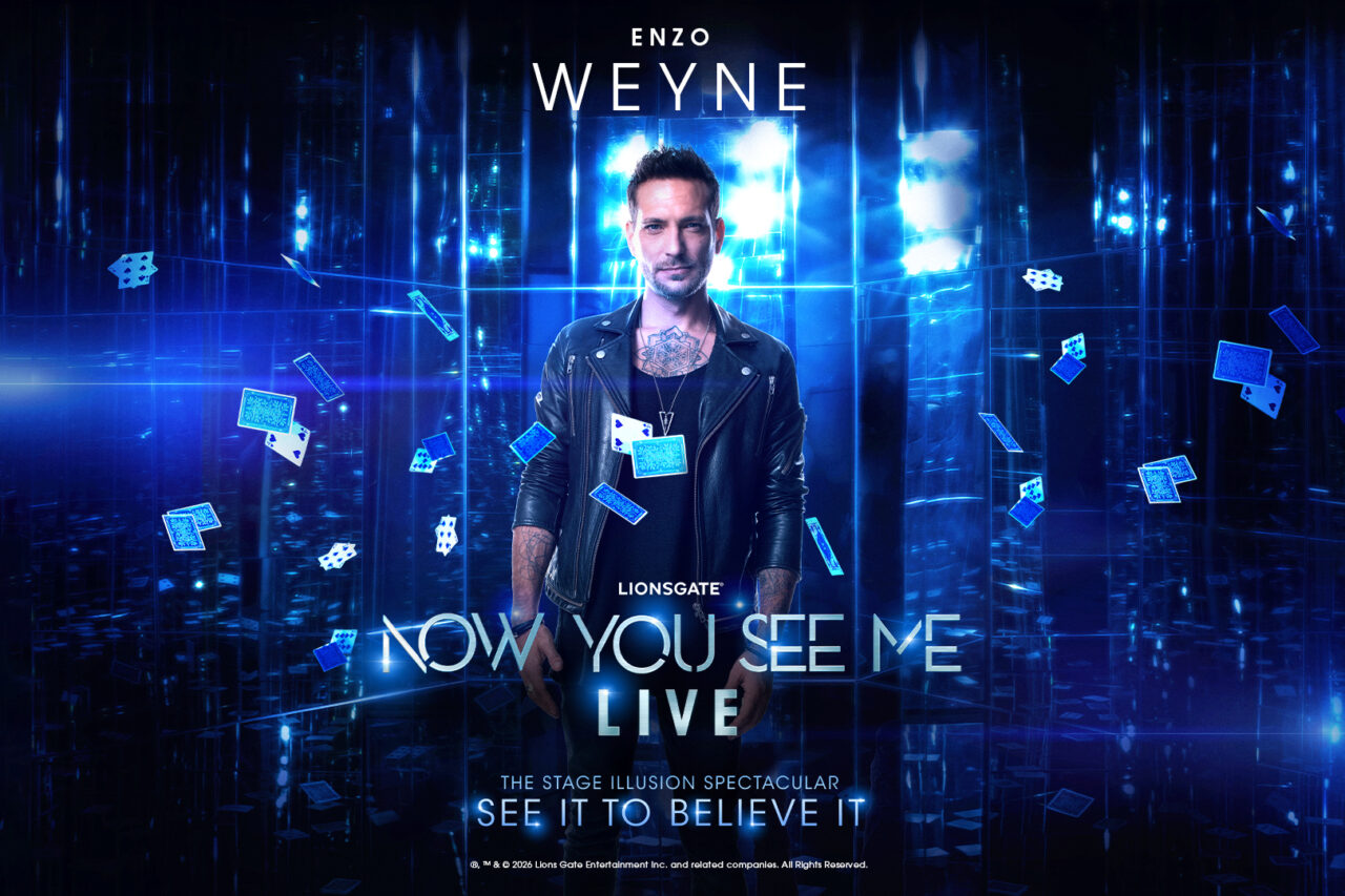 Enzo Weyne, one of the 'Horsemen' in Now You See Me Live at the London Coliseum