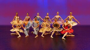 Image of 12 ballet dancers