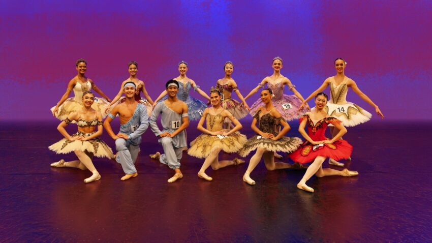 Image of 12 ballet dancers