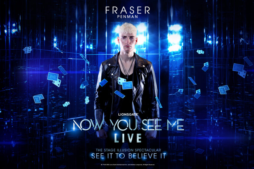 Fraser Penman, special guest act for Now You See Me Live at the London Coliseum