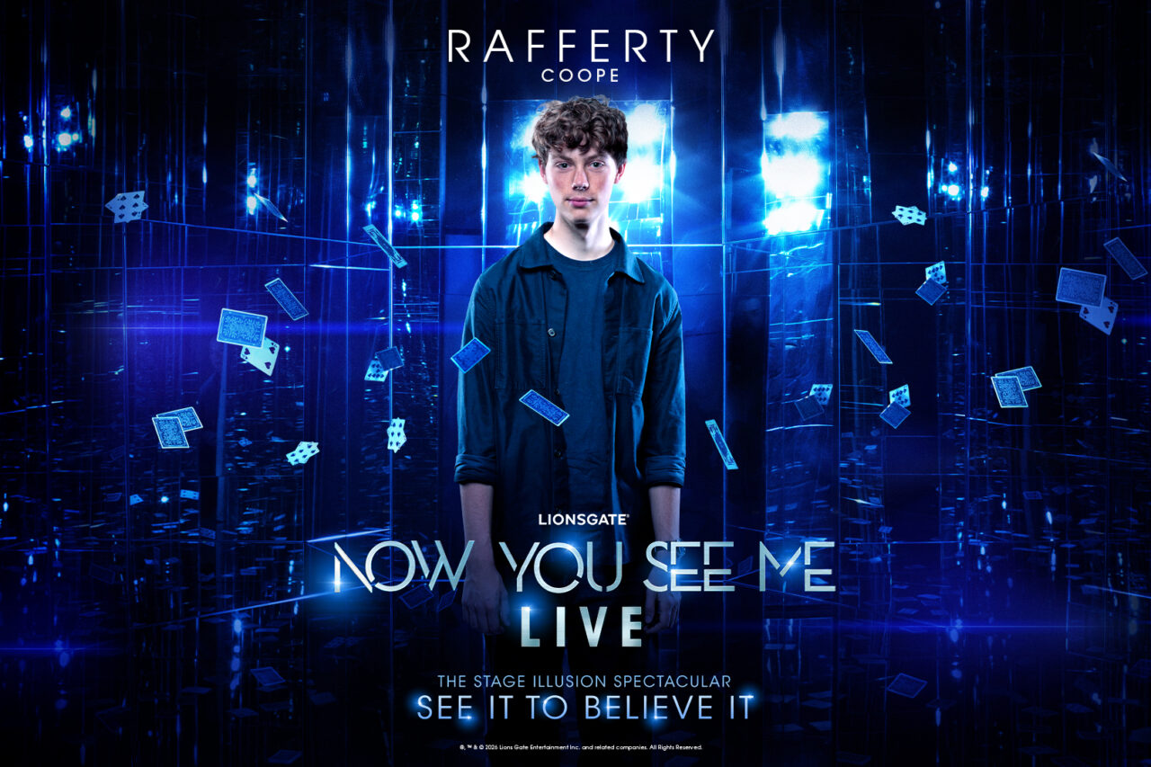Rafferty Coope, special guest act for Now You See Me Live at the London Coliseum